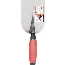 Metselspaan met rood handvat