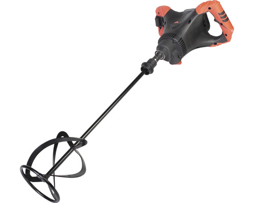 Elektrische mortelmixer met mengopzetstuk