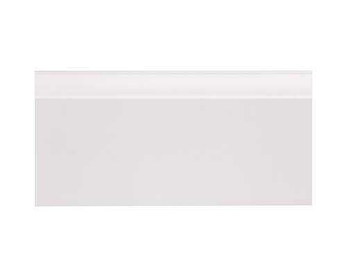 Witte plint
