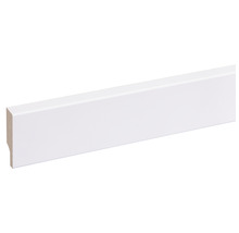 Witte plint