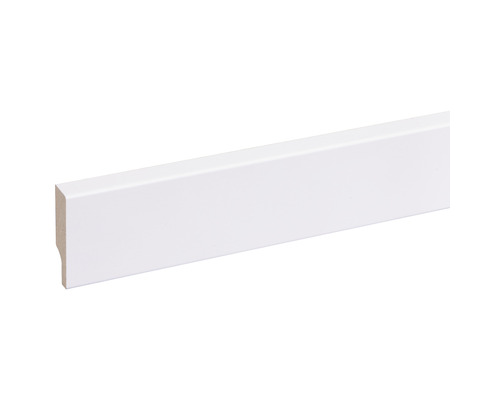 Witte plint