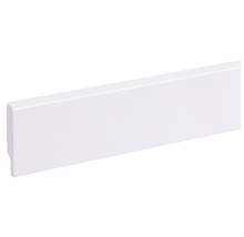 Witte plint