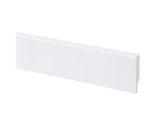 Witte plint