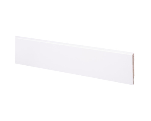 Witte plint
