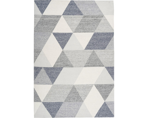 Vloerkleed met geometrisch driehoekpatroon