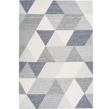 Vloerkleed met geometrisch driehoekpatroon