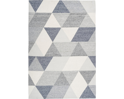 Vloerkleed met geometrisch driehoekpatroon