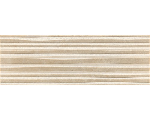 Decoratieve tegel met horizontaal streepmotief
