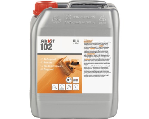 Akkit 102 diepgrond in een 5 liter jerrycan