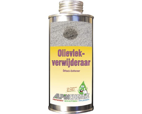 Olievlekverwijderaar in een blik