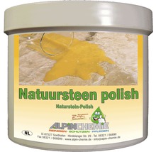 Natuursteen polish in een pot
