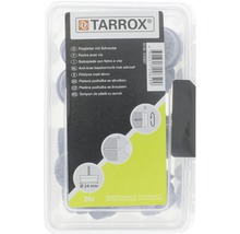 Tarrox vilten meubelglijders met schroef, 24 millimeter diameter