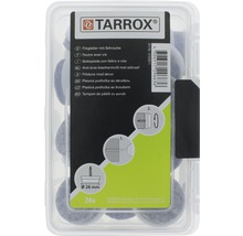 Tarrox viltglijders met schroef, 28 mm diameter, 24 stuks