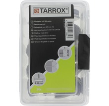 Tarrox viltglijders met schroef, diameter 24 millimeter, 24 stuks
