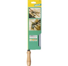 Wolfcraft precisiezaag met houten verstekbak en houten handvat