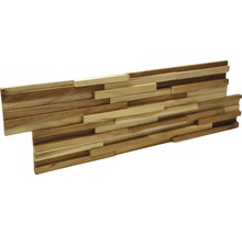 Houten wandbekleding gemaakt van afzonderlijke stukken hout