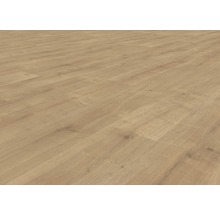 Gelegde laminaatvloer in houtlook