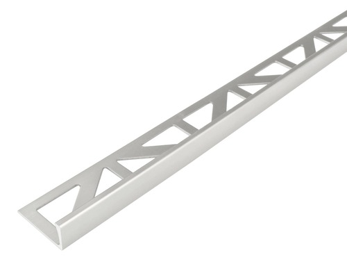 Tegelprofiel van aluminium met driehoekige uitsparingen