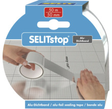 Selitstop aluminium afdichtband, rol van 50 meter