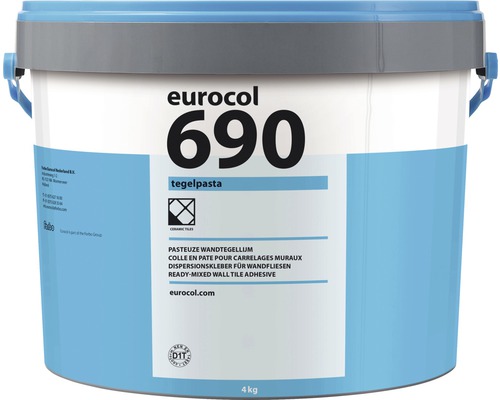 Eurocol 690 Tegellijm kant en klaar in emmer