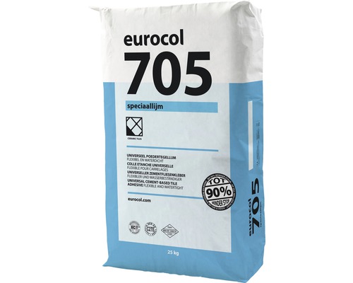 Eurocol 705 speciale lijm in zak van 25 kilogram