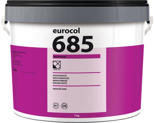 Eurocol 685 Eurocoat afdichtpasta in emmer, 7 kg