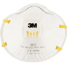 3M Logo. Ademhalingsmasker met uitademventiel.