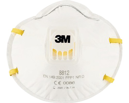 3M Logo. Ademhalingsmasker met uitademventiel.
