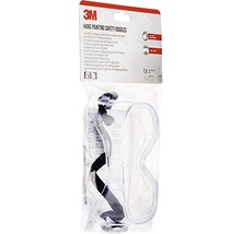 3M Logo. Hand schilder veiligheidsbril in verpakking.