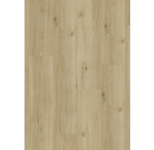 Houten vloer met heldere eiken decoratie