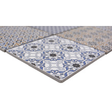 Close-up van keramische vloertegels met patroon