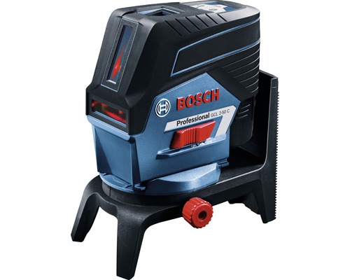 Bosch Logo Kruislijnlaser met loodpunten op statief