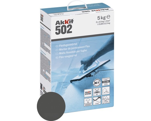 Akkit 502 Flex voegmortel 5 kg verpakking