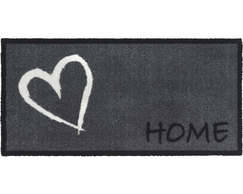 Deurmat met hartmotief en de tekst HOME