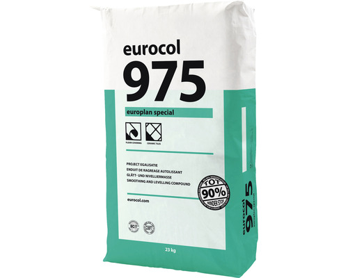 Eurocol 975 Europlan Special egalisatiemortel in zak van 23 kilogram