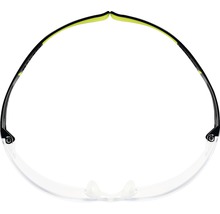 Bril met transparant glas en montuur