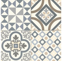 Decoratieve tegels met geometrische en florale patronen