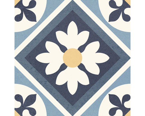 Decoratieve tegel met bloemmotief