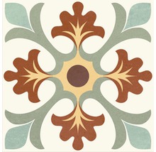 Decoratieve tegel met bloemmotief