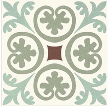 Decoratieve tegel met bloemmotief