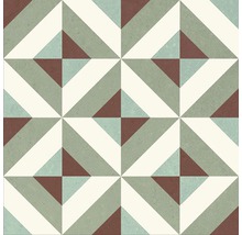 Tegelpatroon met geometrisch ontwerp voor wand- en vloerbekleding