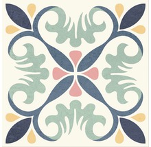Decoratieve tegel met bloemmotief