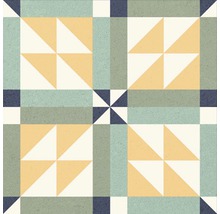 Tegelpatroon met geometrische vormen