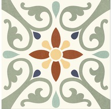 Decoratieve tegel met bloemmotief