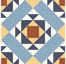 Decoratieve tegel met geometrisch patroon