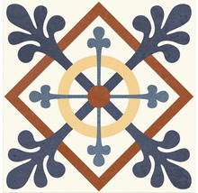 Decoratieve tegel met geometrisch patroon