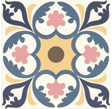 Decoratieve tegel met bloemmotief