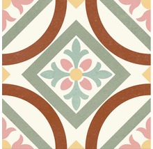 Decoratieve tegel met bloemmotief voor wand- en vloerbekleding