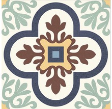 Decoratieve tegel met bloemmotief