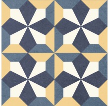 Tegelpatroon met geometrische vormen voor wand en vloer